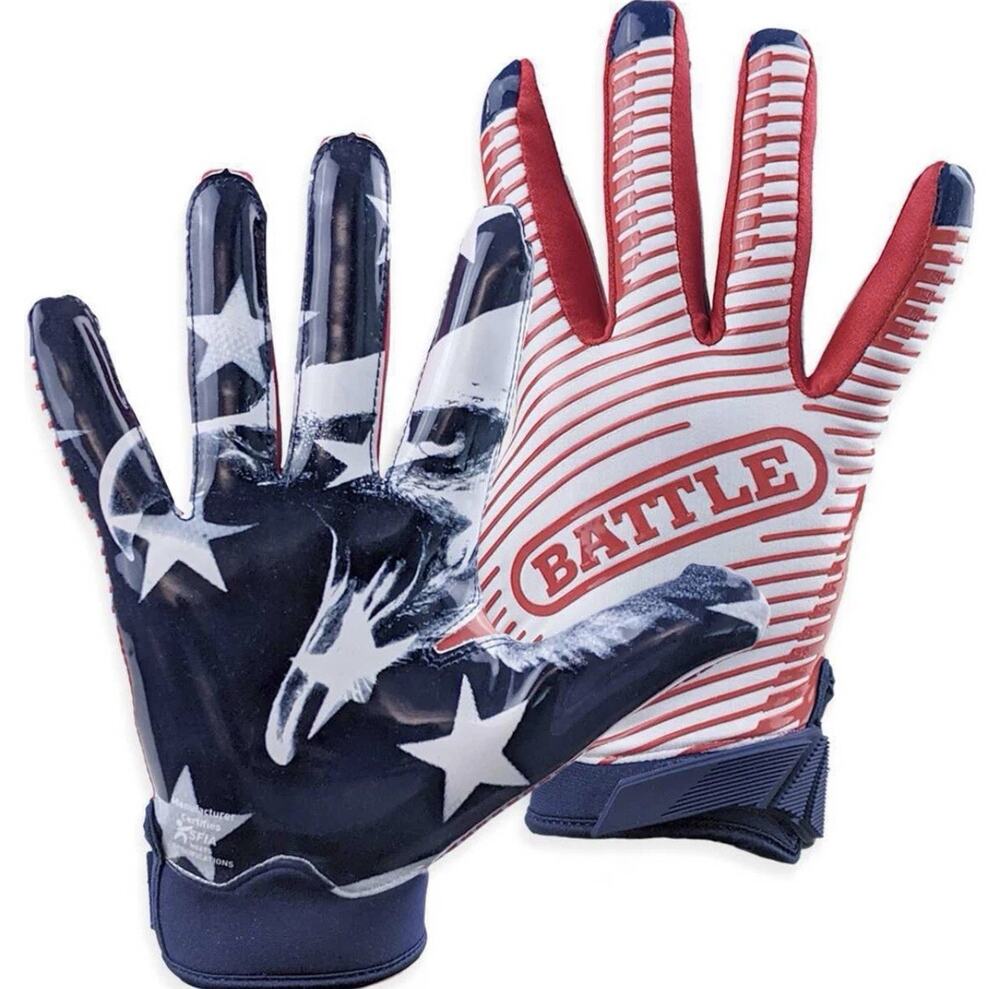 Battle Sports USA Doom 1.0 Football Receiver Gloves Adult XL